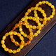 OUCERNY Beeswax Bracelet Natural Raw Mineral Amber Raw Stone Bracelet Original Irregular Single Circle Bracelet Women's Model 10-12g