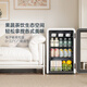 HCK Husky Hasta un 15% de subsidio retro pequeña barra de hielo hogar pequeño refrigerador de una sola puerta vitrina de bebidas con eficiencia energética de primera clase congelador pequeño gabinete fresco 64L / 67L Xiaobai Bar 丨GC-68-S丨67L