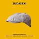 素单舍西（SUDASEXI）日系复古前进帽女可调节贝雷帽秋报童八角画家帽男文艺潮鸭舌帽子 黑色 M（56-58cm)