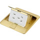 Schneider Electric Five-hole floor plug-in with damping pop-up floor Floor socket copper (excluding bottom box) E226C10U