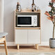 Lin's Home Modern Simple Simple Dining Soating Gabinete Sala de té Gabinetes de almacenamiento de gabinetes de almacenamiento contra la pared LS187T1