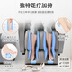 American Desen Home Ganzkörper elektrischer Massagestuhl für ältere Menschen vollautomatische Massage-Sofa Zero Gravity Capsula Massage Stuhl T550L Geschenkraum Grau Grau