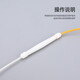 Corus Square leather cable protection box Heat shrink tube protection box Fiber protection box Fiber optic welding box Leather wire protection box FTTH fiber entry bare wire hot melt tool can be opened Fiber optic protection box (three in three out) 10 pieces