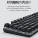 罗技K835 机械键盘84键 有线键盘 电竞键盘 办公键盘 电脑键盘 K835黑色-段落青轴 有线