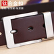 
VGXOUE titanium alloy belt men's genuine leather casual pin buckle layer cowhide belt men's simple middle-aged and young trousers belt trendy titanium buckle 9227 deep coffee (bandwidth 3.8cm) 120cm