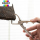 2024 special tea brick tea leaves stainless steel tea pliers 304 pliers tea cake cut tea cake tool Pu'er black tea skill 11304 double-use tea pliers + wooden tea needle + tea ceremony spoon +