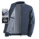Woodpecker (Tucano) Dada Coat Spring and Automne Veste décontractée d'âge moyen 40 ans 50 ENTREPRIGNÉE MENSEMENT EN MISEUX ET MODIAIRE MENSELS MENSELS Spring N9859 Gray 4xl / 195 suggéré 170-180 Jin [Jin équivaut à 0,5 kg]]]