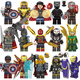 Song Hefan is compatible with Lego Marvel is compatible with Lego Avengers Iron Man Hero Spider-Man assembled Little Boxes [831] The Flash