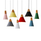 Yilin simple fashion macaron color lamps Nordic restaurant cafe clothing store shopping mall lighting solid wood chandelier P606-A white