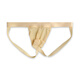 Men's T-string one-piece C-shaped gay underwear small sexy simple plastic double T-string T-pants for men, skin color M