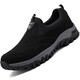Zuli Jianai Daddys Schuhe mit einem Fuß, mittleren und älteren Menschen Wanderschuhe, Daddy's Schuhe Freizeitwanderschuhe, G1506 Blue 41
