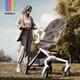 bebebus baby walking artifact is lightweight, foldable, two-way, sitable and lying, high landscape stroller stroller