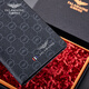 Falai Armani Wallet Herren Langer Multifunktions-Brieftaschen Valentinstag Mode High-End-Geburtstagsgeschenk für Freund Ehemann Dad Schwarz [Theke Geschenkbox]