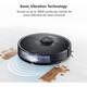 Roborock S7+ sweeping robot and sonic mop with self-empty base, automatic lifting mop, ultrasonic carpet detection, white