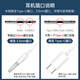 Naiyu wired headphones in-ear TYPC noise reduction mobile phone is suitable for OPPO Huawei vivo glory iPhone Apple headset game Xiaomi Knight Black-3.5mm round hole