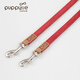 Puppytie pet supplies dog leash Teddy dog leash Corgi cute dog rope adjustable vest style red - chest harness + leash S-small recommended 8-16Jin Jin equals 0.5 kg