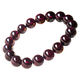 Moshe 7A Brazilian purple tooth black garnet bracelet, imperial purple round bead single circle bracelet, gift for wife, 7A+8.5MM
