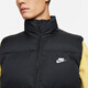 【8成新】耐克NIKE棉马甲男子棉服保暖CLUB PUFFER VEST马甲FB7374-010黑L