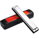 Tongbao (TOMBO) 21 hole polyphonic harmonica 6621 imported Japanese children's beginners' self-study instrument harmonica HOPE 21 hole C tune [Recommended for beginners] Full set of gifts