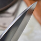 Dragón y tigre espada espada Cabezal de pescado Cocina cuchillo de sushi cuchillo japonés salmón pescado pescado hueso de pescado sashimi cuchillo mk-684 asa de ala de pollo 160 cuchilla