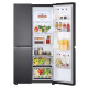 
LG [National Subsidy 15%] Refrigerator large-capacity cross-fold four-door ultra-thin embedded fully automatic ice-making integrated living room household fresh air-cooled frost-free frequency conversion and energy saving [large-capacity 655 liter double door] S651MC16