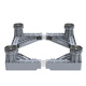 Haier Universal Washing Machine Base Bracket Mobile Universal Wheel Raised Storage Bracket Universal Refrigerator Haier Special Rack Universal Small Washing Machine 5~8kg Four-legged Stable Model