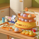 Mailobao maxipox spielen Haus Mini Küche Dampfer Dampfer Toys Hotpot Cooking Simulation Kochen Geburtstagsfeiertag Geschenke