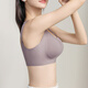 Tingmei Sous-vêtements sans trace pour femmes avec de gros seins, petits seins, rassemblés et sportifs, sans anneaux en acier, seins moelleux, soutien-gorge mince en tasse complet