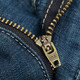 JEEP SPIRIT Jeep Casual Denim Shorts Men Loose Multi-Pocket Straight Working Shorts Summer Men's Cropped Pants 753 753 Dark Blue Size 2 Foot 5