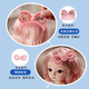Xinge Dress-up Puppe Set Big Gift Box 3D Real Eye Burst Wagen Flash Starry Sky Stick Prinzessin Doll Spielhaus Mädchen Kinder Spielzeugzubehör Accessoires Simuliertes Puppengeburtstagsgeschenk