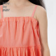 
jnby by JNBY Jiangnan cloth children's clothing summer sleeveless suspender dress soft delicate cool girls and children 1N6G12150 679 phosphor 100 cm