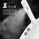 Golden rice facial steamer beauty instrument hydrating sprayer hot and cold double spray household facial steamer facial traditional Chinese medicine hot spray hydrating nano atomization sprayer cold spray machine facial gift for girls hot and cold three spray facial steamer white