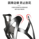 Captain Tas Bicycle Water Bottle Rack Mountain Bike Aluminum Alloy Water Cup Rack Road Bike Ultra-Light Water Bottle Bracket Cycling Equipment Accessories T1 Alloy Style - Black Contains Tools + Screws