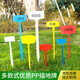 Yong Huan Noodle Gardening Ground Sign Writing Plant Label Experimental Plug Ground Sign Succulent Label Signage Ground Plug Sign 500 Small Noodles 20cm White