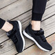 Shuman Xiaozu shoes for men's shoes for men's new summer anti-slip soft sole dad shoes for mother casual sports shoes for women spring and autumn single shoes for four seasons mesh breathable travel safety walking shoes 829 black men's style 41