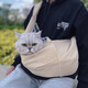 Chunba Niba cat bag, outdoor portable bag, breathable shoulder bag, cat school bag, large capacity cat take-out pet supplies, waist bag