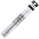 Deli 0.38mm full needle neutral pen refill, water pen signature pen substitute core 20 pieces/box A701 black