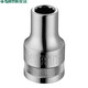 Sata-Hülseköpfe 12,5mm Serie 12 Eckhülle 10mm13601-13620 8mm-32mm 12mm13603 Chrom Vanadium Stahl