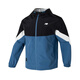 New Balance/NB Woven Jacket Men's Classic Simple Casual Sweater Chaqueta con capucha Nae12121-Dbl Peacock Blue M