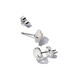 PANDORA Snow Reflecting Rose Earrings White Elegant High-end Fashion Niche Design Birthday Gift for Girlfriend