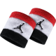 Nike wrist guard fitness badminton basketball sweat-absorbing sports wrist guard summer long wrist guard men and women thin tennis wristband AJ red white black DV4207-667