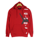 耐克（NIKE）男装卫衣外套春季新款AIR JORDAN运动服时尚休闲防风透气套头衫 CZ1678-687/红色  S