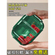 Chino Glass Lunch Box Mikrowellenofenheizung Special mit Bento Box Bento Box Frischwachtbox Dunkelgrün-3-Partition 1050 ml + Tablettenwarensatz