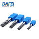 DAFEI50 degree 4-edge tungsten steel flat knife alloy knife CNC coated tungsten steel milling cutter gong cutter end mill 4.0*4*10*50