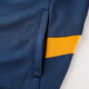 KELME/Kelme Football Training Outfit Sports Suit Men's Contrast Color Jacket Slim Leg Pants Men Navy Yellow 8161WT1005 Suit L