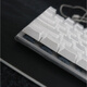 Shengpai Couverture complète Cherry (Cherry) MX Board 8.0 G80-3888 3880 Film de protection du clavier mécanique 87 Cherry 8.0 Silicone transparente