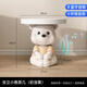 Chenyu MSKA Big Bear Living Room Floor-standing Decoration Sofa Side Table TV Stand Bedside Table Home Decoration Housewarming Gift Bluetooth Speaker Sit-Stand Bear Side Table-Yellow