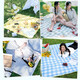 Explorer (TAN XIAN ZHE) picnic mat, outdoor thickened portable moisture-proof mat, wear-resistant Oxford cloth, large-size tent mat, beach mat