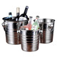 All-purpose stainless steel ice bucket 5L portable ice bucket wine bucket commercial bar ice bucket storage ice bucket beer champagne ice bottle