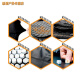 Basketball knee pads honeycomb anti-collision long basketball equipment sports protective gear full set of men's and women's knee pads Honeycomb knee pads Harden white [two packs] M90-120 catties